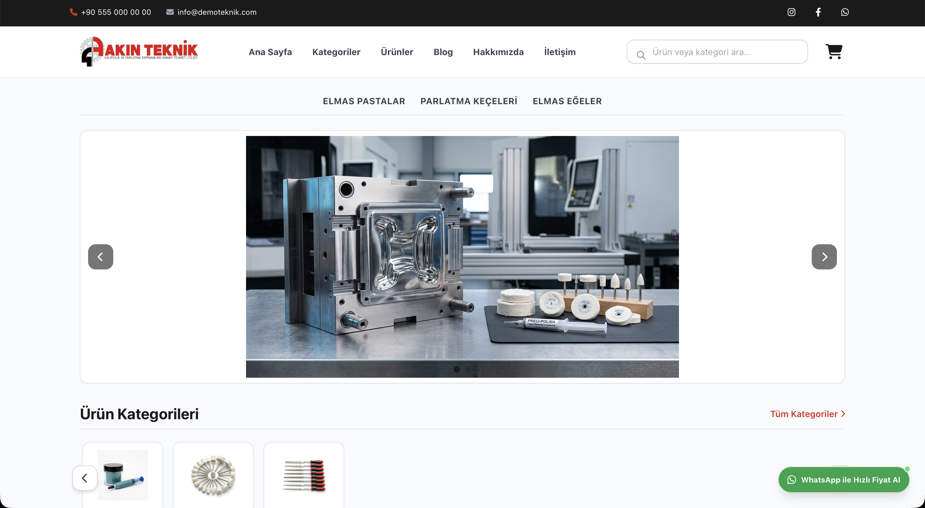 Akın Teknik - Kurumsal Teknik Servis Tanıtım Web Sitesi